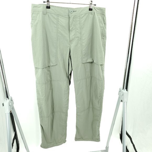NWT Men's REI Savanna Trails Hiking Pants 38W X 30L Sage Gray (Gray/Green) - Picture 1 of 16